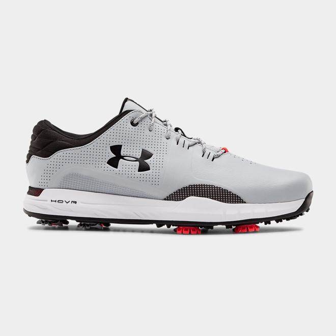 Under Armour HOVR Matchplay Wide E - Panske Golfove Topanky - Siva/Čierne